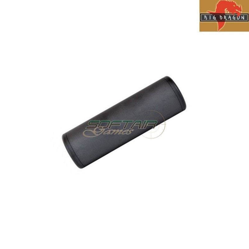 Silencer 14mm cw & ccw black 110mm big dragon (bd-0459b)