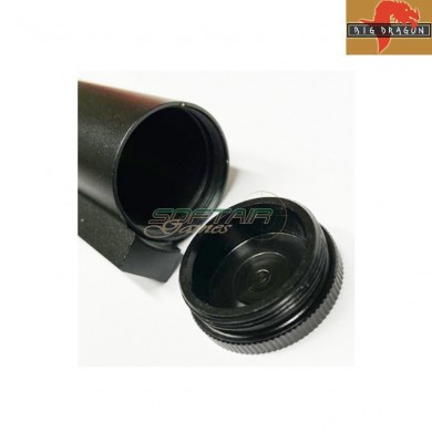 Aluminum Black Stock Tube For M4/m16 Big Dragon (bd-0220) Aluminum Black Stock Tube For M4/m16 Big Dragon (bd-0220)