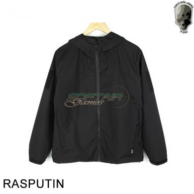 Jacket light shell dwr black rasputin tmc (tmc-2639-bk)