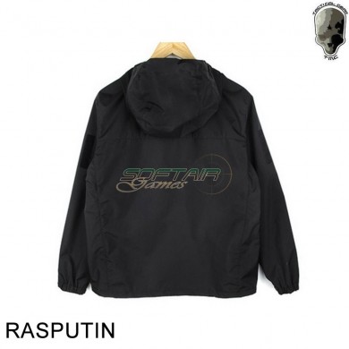 Jacket light shell dwr black rasputin tmc (tmc-2639-bk)