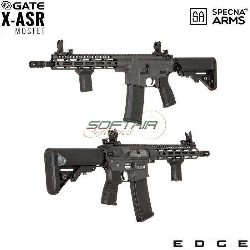 Electric Rifle Sa-e20 Edge™ M4 LC Rex Carbine Replica Chaos Grey Specna Arms® (spe-01-027064)
