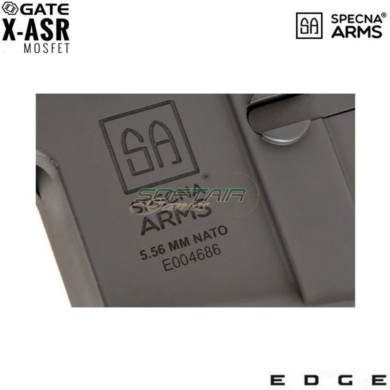 Electric Rifle Sa-e20 Edge™ M4 LC Rex Carbine Replica Chaos Grey Specna Arms® (spe-01-027064)