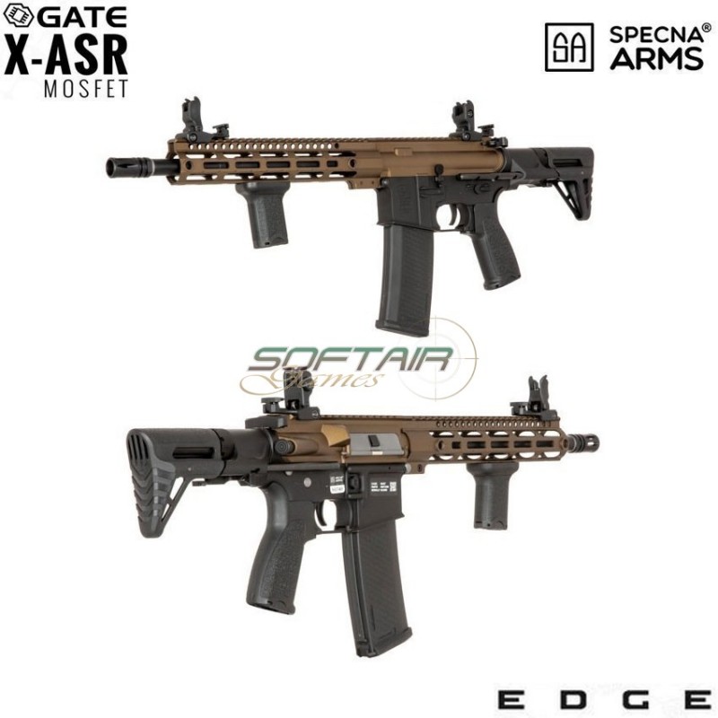 Fucile Elettrico Sa-e20 Edge™ M4 LC Rex Pdw Replica Half Bronze Specna Arms® (spe-01-027063)