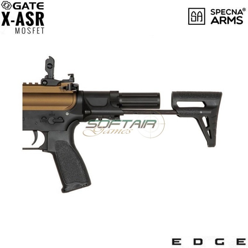 Electric Rifle Sa-e09 Edge™ M4 LC Rex Pdw Replica Half Bronze Specna Arms® (spe-01-027063)