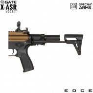 Electric Rifle Sa-e09 Edge™ M4 LC Rex Pdw Replica Half Bronze Specna Arms® (spe-01-027063)