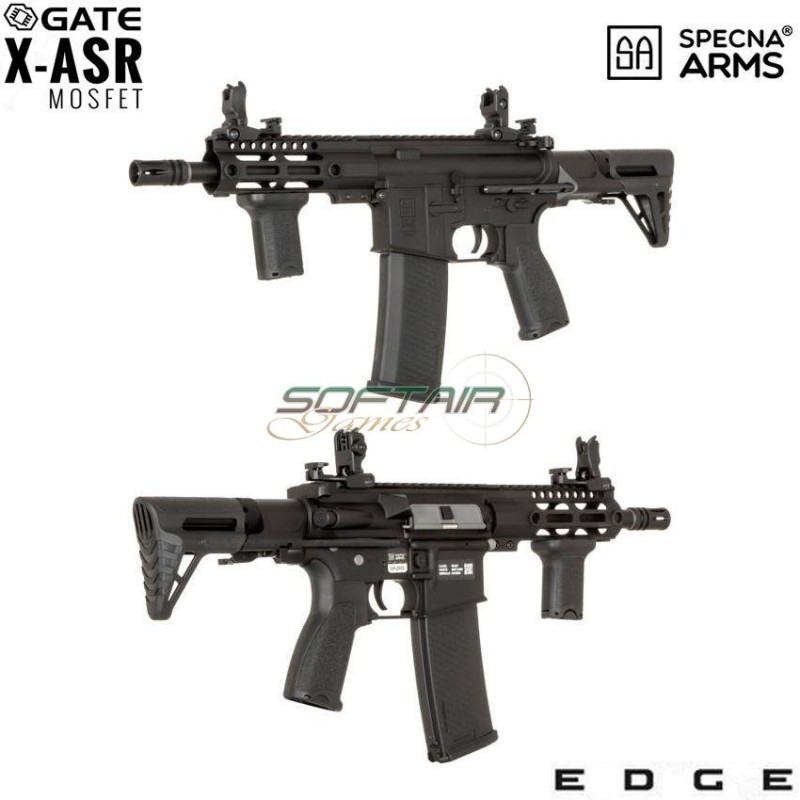 Electric Rifle Sa-e21 Edge™ M4 LC Rex Short Pdw Replica Black Specna Arms® (spe-01-027065)