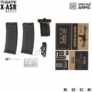 Electric Rifle Sa-e21 Edge™ M4 LC Rex Short Pdw Replica Chaos Grey Specna Arms® (spe-01-027067)