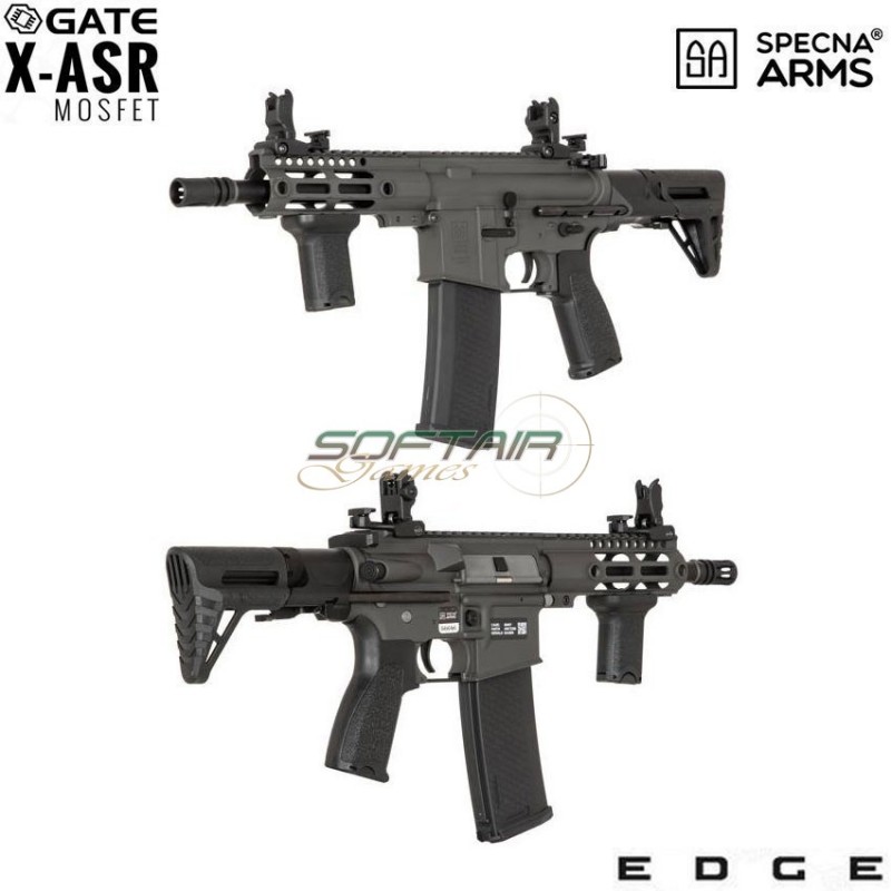 Fucile Elettrico Sa-e21 Edge™ M4 LC Rex Short Pdw Replica Chaos Grey Specna Arms® (spe-01-027067)