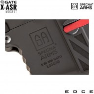 Electric Rifle Sa-e39 Edge™ M4 LC Ghost Carbine Replica Red Edition Specna Arms® (spe-01-024592)