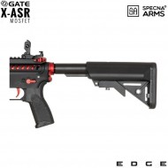 Electric Rifle Sa-e39 Edge™ M4 LC Ghost Carbine Replica Red Edition Specna Arms® (spe-01-024592)