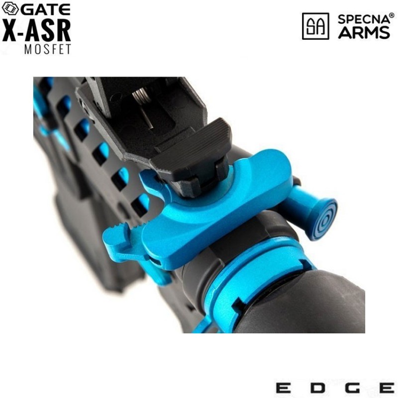 Electric Rifle Sa-e39 Edge™ M4 LC Ghost Carbine Replica Blue Edition Specna Arms® (spe-01-024594)