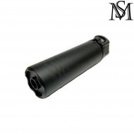 Silenziatore surefire style short black milsim series (ms-102-bk) Silenziatore surefire style short black milsim series (ms-102-bk)