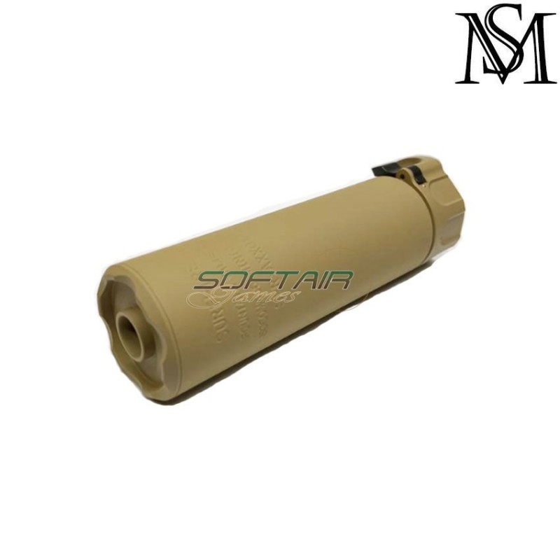 Silencer surefire style short tan milsim series (ms-102-tan) Silencer surefire style short tan milsim series (ms-102-tan)