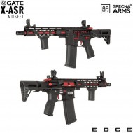 Electric Rifle Sa-e39 Edge™ M4 LC Ghost Pdw Replica Red Edition Specna Arms® (spe-01-027068)