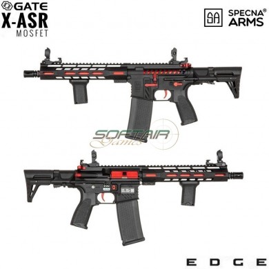 Fucile Elettrico Sa-e39 Edge™ M4 LC Ghost Pdw Replica Red Edition Specna Arms® (spe-01-027068)