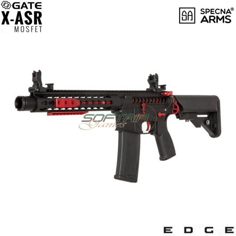 Fucile Elettrico Sa-e40 Edge™ M4 Noveske Cqb Keymod Carbine Replica Red Edition Specna Arms® (spe-01-024595)
