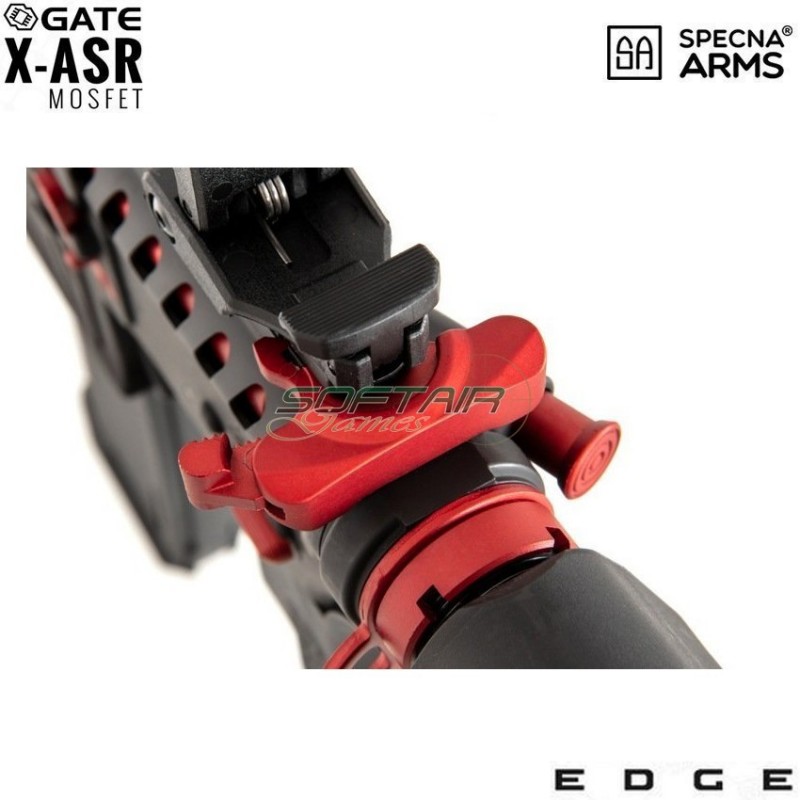 Electric Rifle Sa-e40 Edge™ M4 Noveske Cqb Keymod Carbine Replica Red Edition Specna Arms® (spe-01-024595)