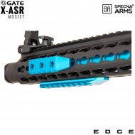 Fucile Elettrico Sa-e40 Edge™ M4 Noveske Cqb Keymod Carbine Replica Blue Edition Specna Arms® (spe-01-024597)