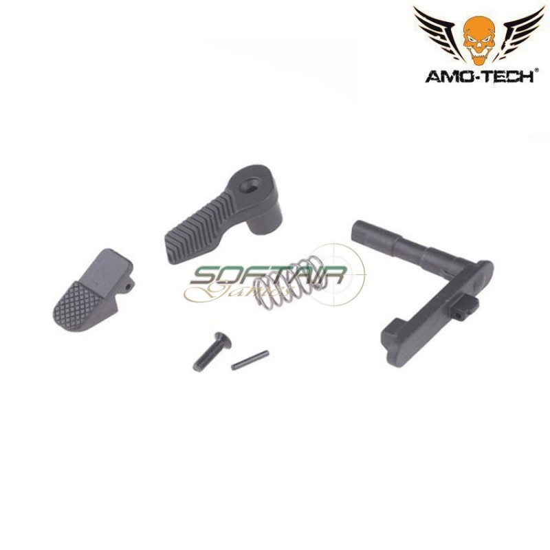 Sgancio Caricatore M4 Ambidestro Standard Type 2 Black Amo-tech® (amt-020872)