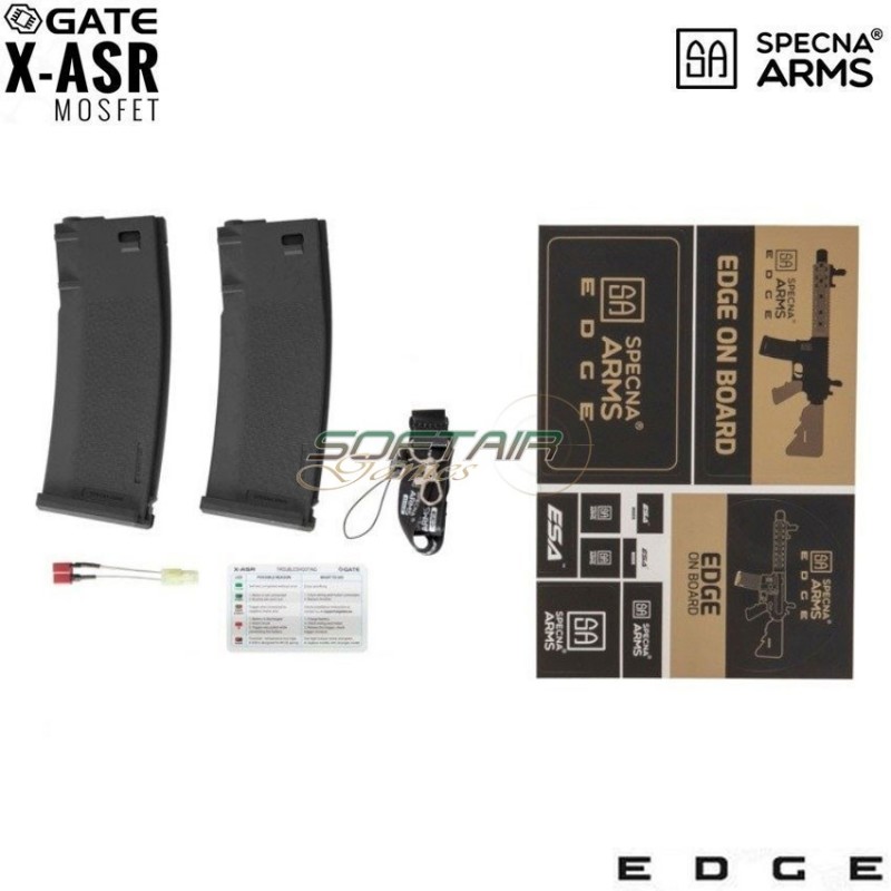 Fucile Elettrico Sa-e16 Edge™ M4 Lvoa Predator Style Carbine Replica Black Specna Arms® (spe-01-023944)