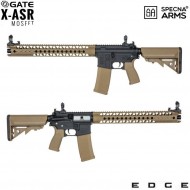 Electric Rifle Sa-e16 Edge™ M4 Lvoa Predator Style Carbine Replica Two Tone Specna Arms® (spe-01-023945)