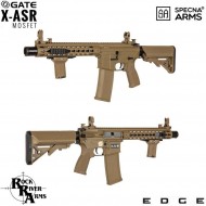 Electric Rifle Sa-e07 Edge™ Rra M4 Noveske Cqb Keymod Carbine Replica Dark Earth Specna Arms® (spe-01-024551)