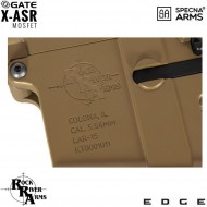 Electric Rifle Sa-e07 Edge™ Rra M4 Noveske Cqb Keymod Carbine Replica Dark Earth Specna Arms® (spe-01-024551)