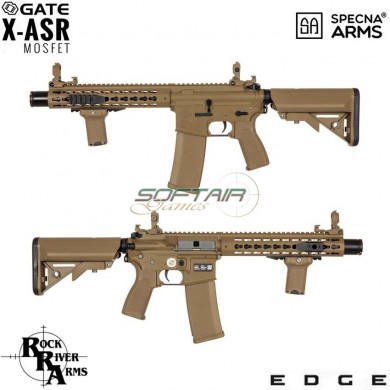 Electric Rifle Sa-e07 Edge™ Rra M4 Noveske Cqb Keymod Carbine Replica Dark Earth Specna Arms® (spe-01-024551)