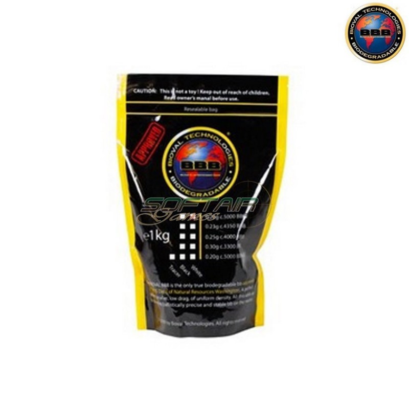 Bb bag bio 0.20gr white bioval (805025)