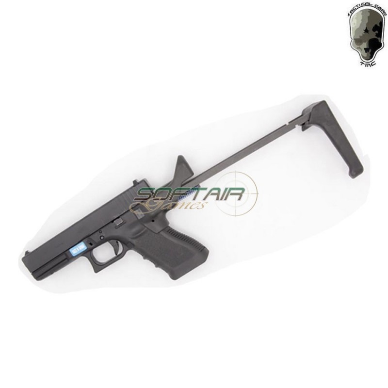 Brace conversion per pistola g17/g18 black flux def. style tmc (tmc-hm129-bk)