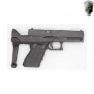 Brace conversion per pistola g17/g18 black flux def. style tmc (tmc-hm129-bk)