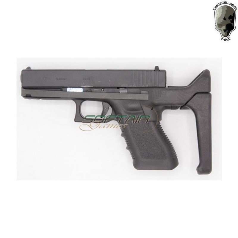 Brace conversion for pistol g17/g18 black flux def. style tmc (tmc-hm129-bk)