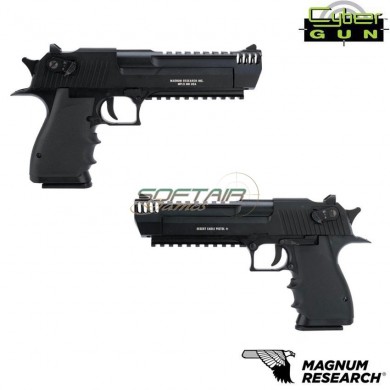 Co2 pistol semi/full auto desert eagle l6 mk xix .50ae black cybergun (950501)