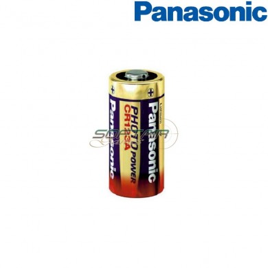 Batteria Cr123a Lithium Panasonic (cr123vp)