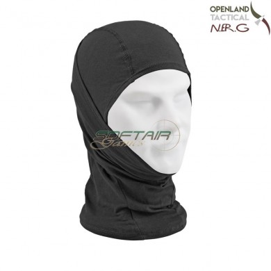 Cotton balaclava black openland tactical nerg (opt-12007-01)