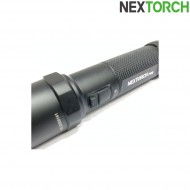 P80 rechargeable flashlight 1300 lumens led black nextorch (nxt-l300010098)