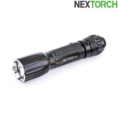 Flashlight ta15 rechargeable 600 lumens led black nextorch (nxt-l300010083)