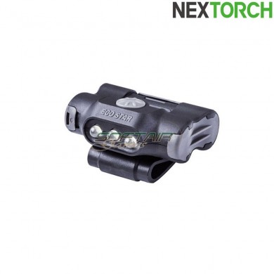 Flashlight ul10 compact clip light 65 lumens led black nextorch (nxt-l300010077)