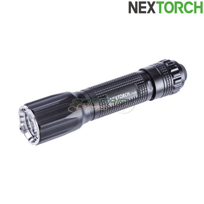 Torcia ta30 ricaricabile 1300 lumens led black nextorch (nxt-l300010081)