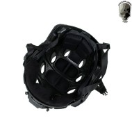 Elmetto super flowing light version c/modular mask black tmc (tmc-3217-bk)