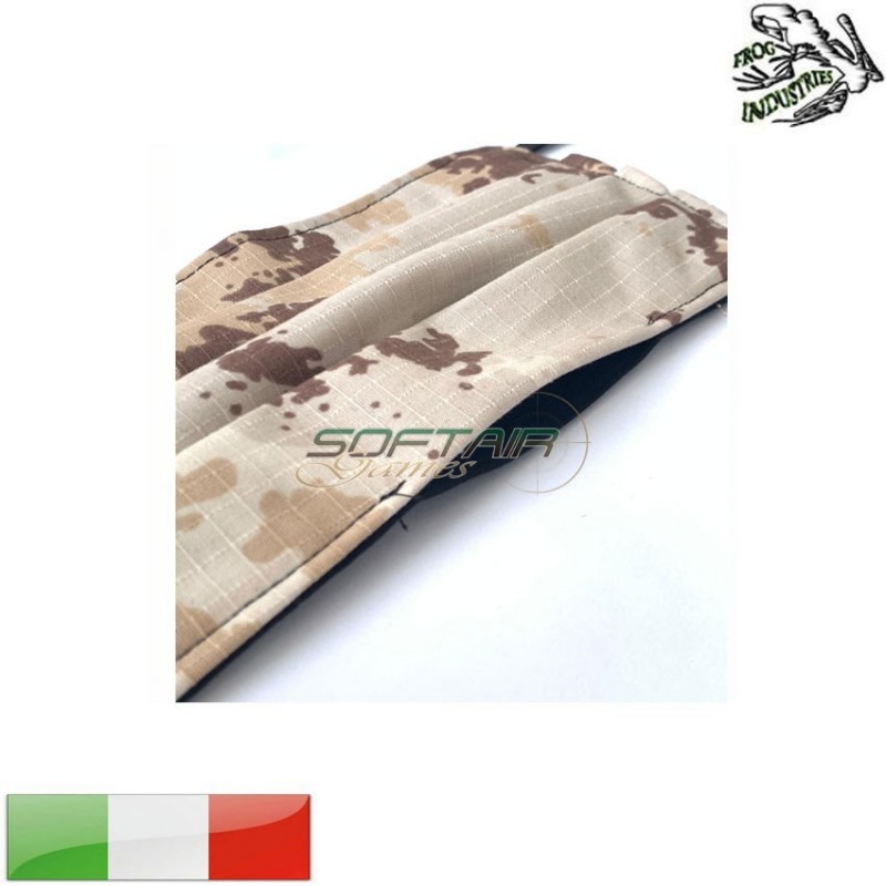 Mascherina portafiltro vegetata® desert frog industries® (fi-mask-tcd)
