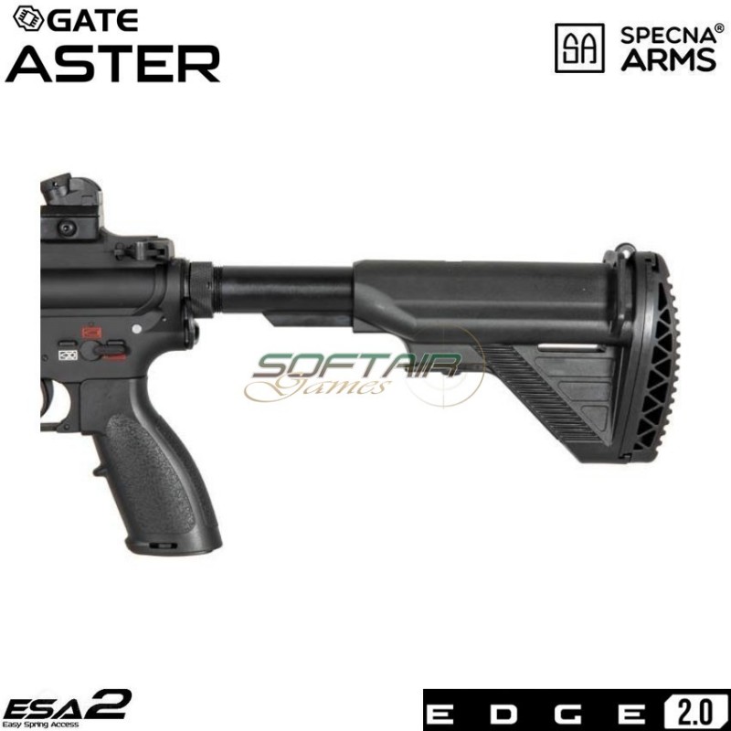 Fucile elettrico sa-h21 416 long version edge 2.0™ black specna arms® (spe-01-028552)
