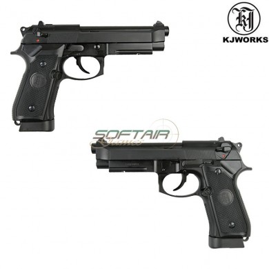 Co2 Pistol M9a1 Beretta Blowback Black Kjworks (kjw-007676)