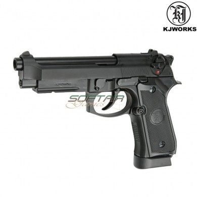 Co2 Pistol M9a1 Beretta Blowback Black Kjworks (kjw-007676)