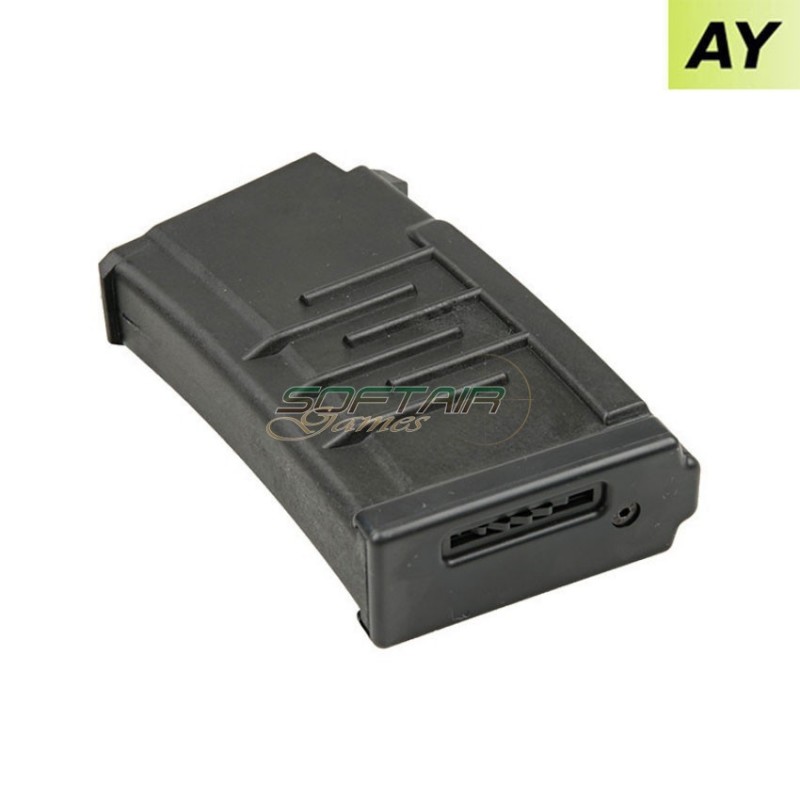 Hi-cap magazine short 150bb black per vss/val ay (ay-006632) Hi-cap magazine short 150bb black per vss/val ay (ay-006632)