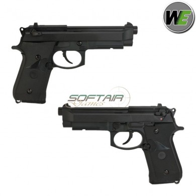 Pistola A Co2 M9a1 Black Scarrellante Full Metal We (we-w048c)