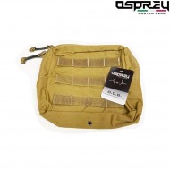 Utility large orizzontale coyote brown osprey custom gear (ocg-13-cb)