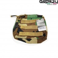 Utility large orizzontale woodland osprey custom gear (ocg-13-wd)
