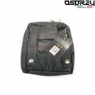 Utility medium vertical black osprey custom gear (ocg-14-bk)