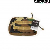 Utility medium orizzontale woodland osprey custom gear (ocg-15-wd)